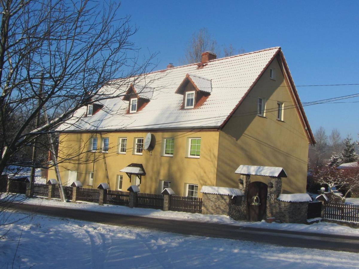 Spacious Holiday Home In Stara Kamienica With Pond Exterior foto